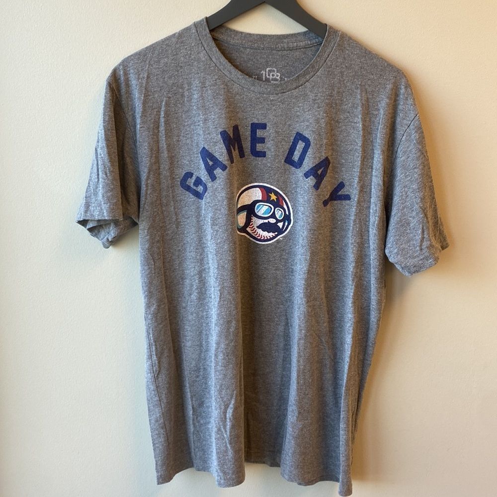 KANNAPOLIS Cannon Ballers short sleeve t-shirt grey XL 108 Stitches s…